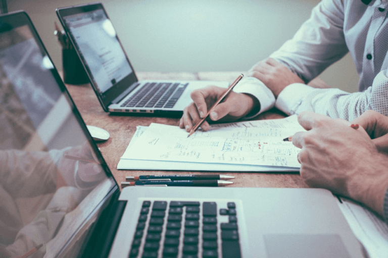 Insurance broker explaining personalized insurance options to a client