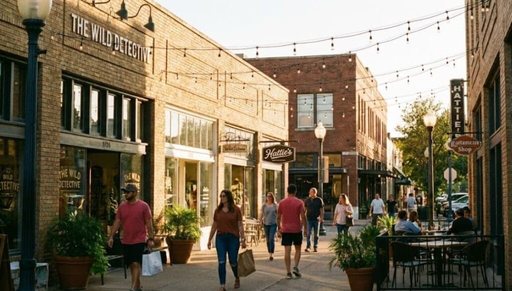 Bishop Arts District in Dallas.