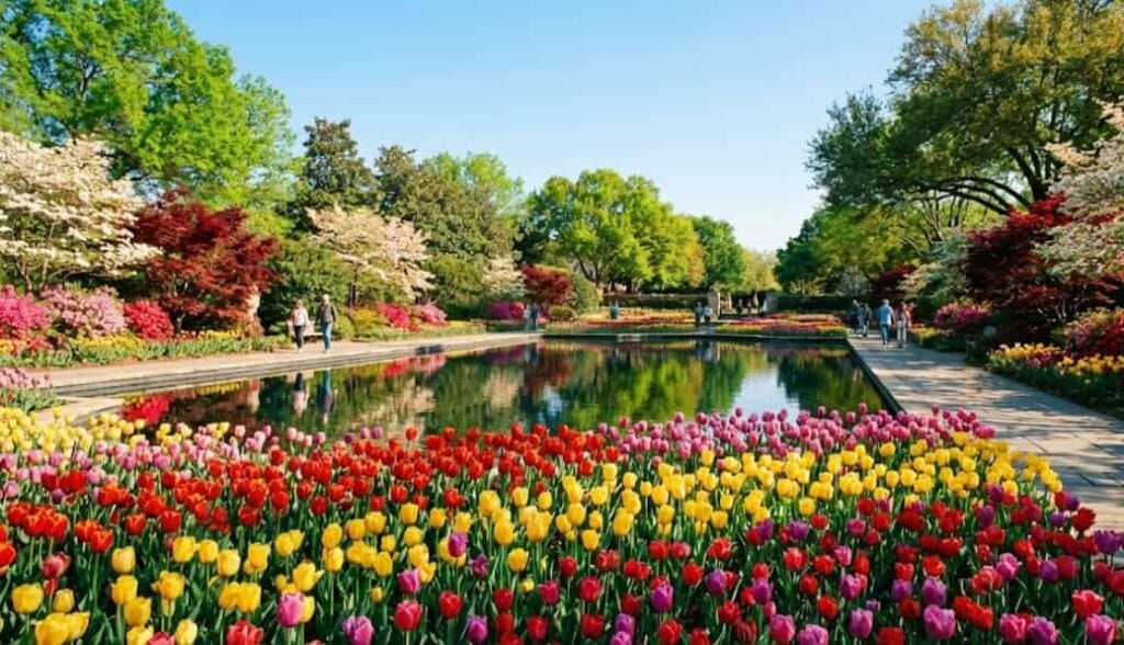 The Dallas Arboretum and Botanical Garden in Dallas.